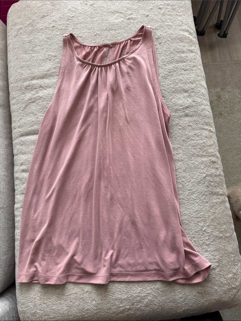 LOFT Mauve Scoop Neck Tank